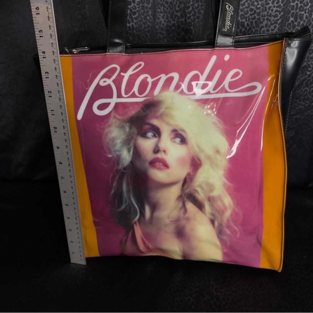 BLONDIE/ DEBBIE HARRY Official Concept One Accessories Tote Bag Rare and Retired